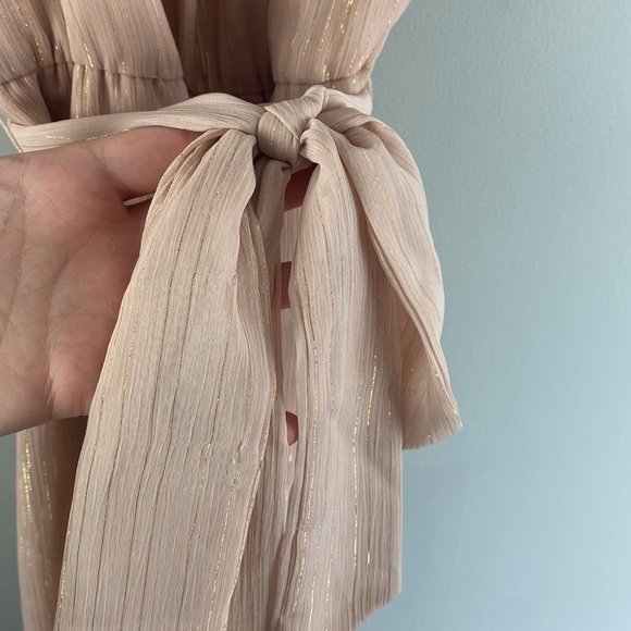 NWT Show Me Your Mumu Rosie Mauve Ruffle Dress Size Large - Picture 6 of 14